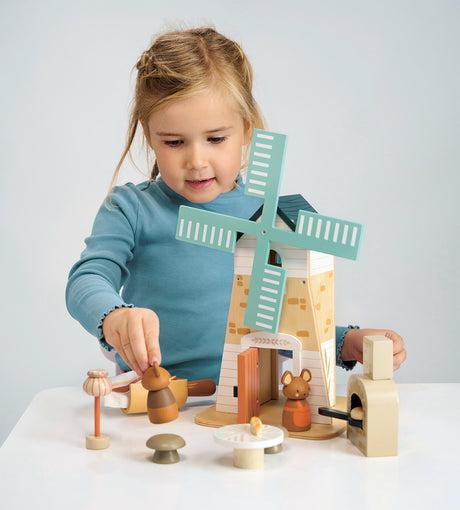 Actual product image Tender Leaf Toys Windmill