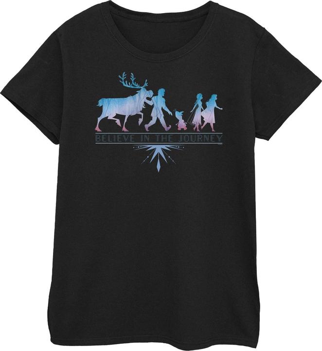 Disney Frozen 2 Believe In The Journey Silhouette TShirt (XXL)