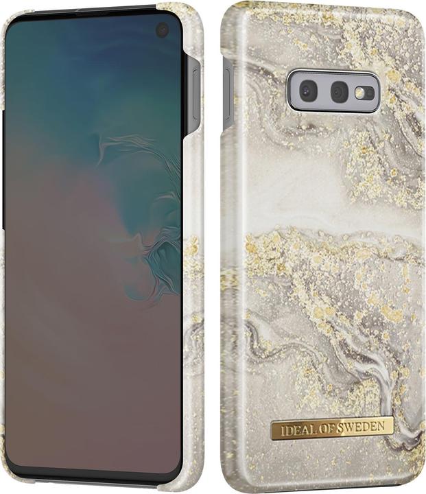 Actual product image iDeal Of Sweden Sparkle Greige Marble (Samsung Galaxy S10e)