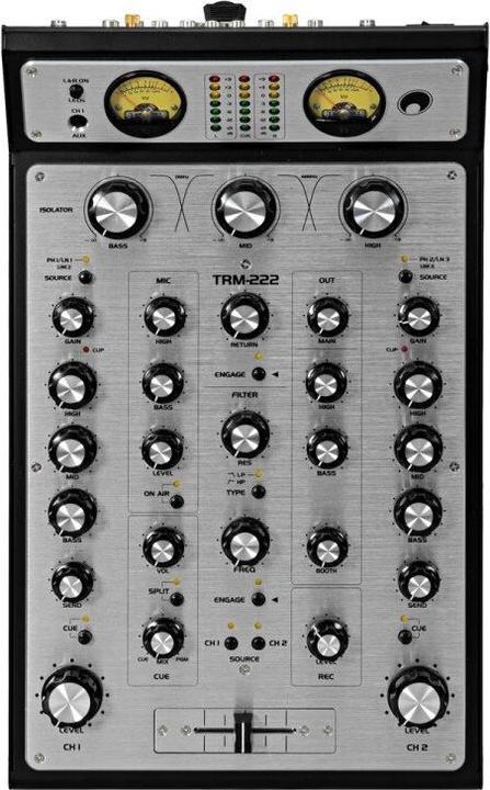 Actual product image Omnitronic TRM-222 (Studio- and Livemixer)