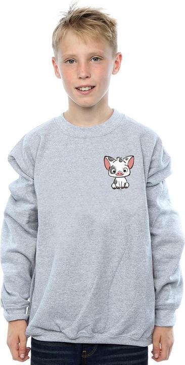 Produktbild Disney Moana Pua The Pig Breast Print Sweatshirt Jungen (140, 146)