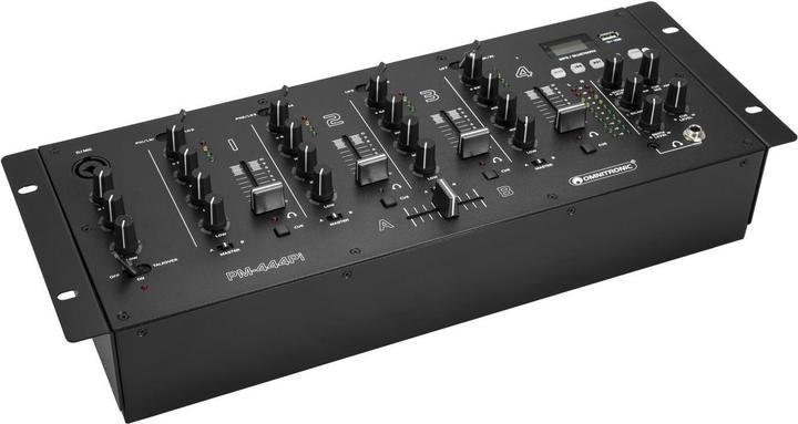 Immagine prodotto Omnitronic PM-444Pi Mixer DJ a 4 canali con lettore e interfaccia USB