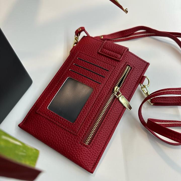 Image du produit PhoneLook Etui universel élégant pour smartphone jusqu'à 6,7 pouces en similicuir avec portefeuille (Apple iPhone 15)