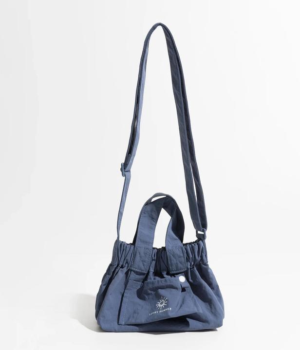 Only-Bags.Store Nylon Solid Farbe Umhängetasche Einfache kleine Hobo Handtasche Stylish Nylon Leichtgewicht Tote