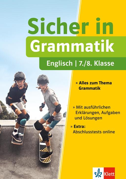 Image du produit Sicher in Englisch Grammatik 7./8. Klasse (Anglais, Allemand, 2022)