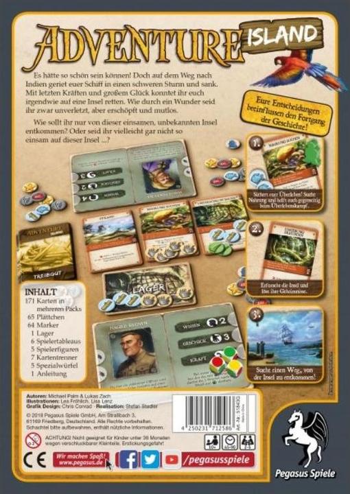 Produktbild Pegasus Adventure Island (Deutsch)