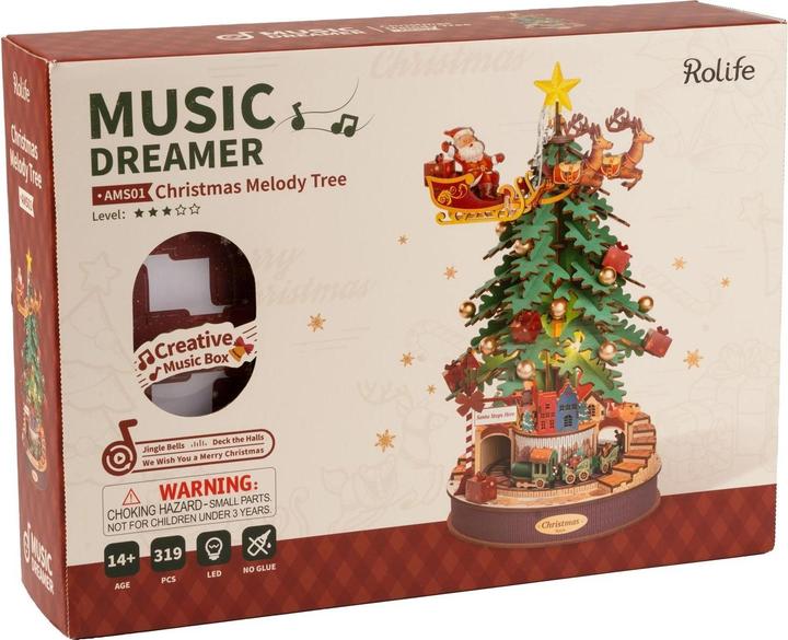 Image du produit Rolife AMS01 - Arbre à mélodies de Noël
