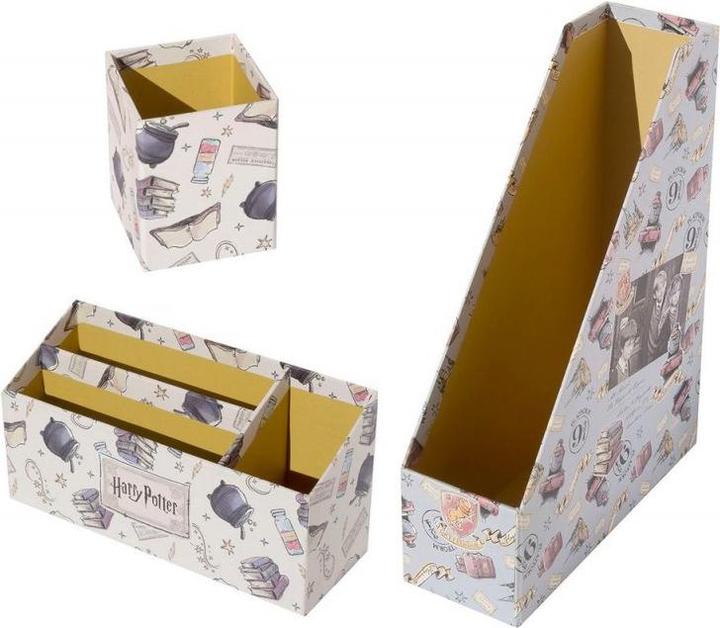 Actual product image Harry Potter 5-piece pencil holder, beige