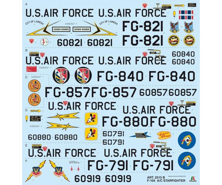 Produktbild 1:32 F-104 A/C Starfighter