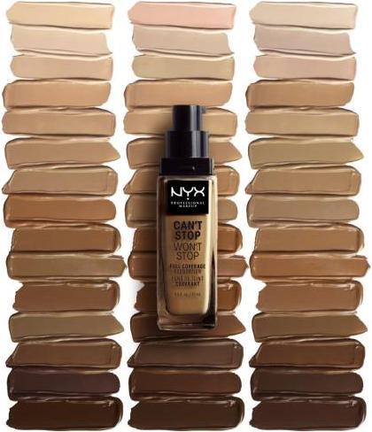 Immagine prodotto NYX Professional Make-Up Can't Stop Won't Stop - Full Coverage Foundation Pale (Pallida)