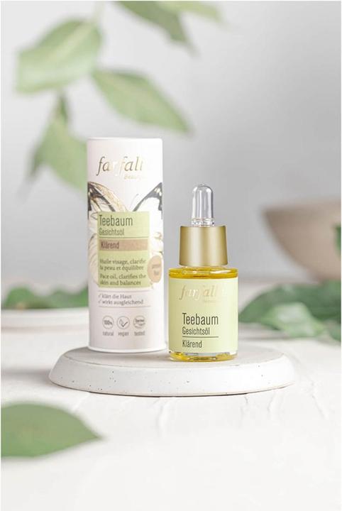 Produktbild Farfalla Klärendes Gesichtsöl Teebaum (15 ml, Gesichtsöl)