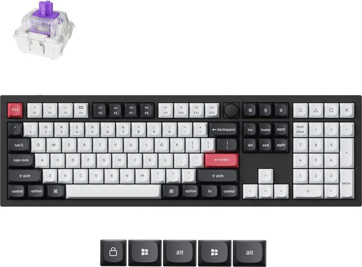 Immagine prodotto Keychron Q6 HE (US, Cablato, Senza fili)