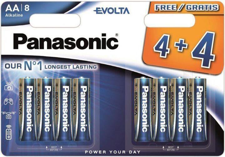 Produktbild Panasonic Evolta AA (8 Stk., AA)
