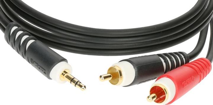 Actual product image Klotz Cable AY7-0600 mini jack - cinch 6m (6 m)