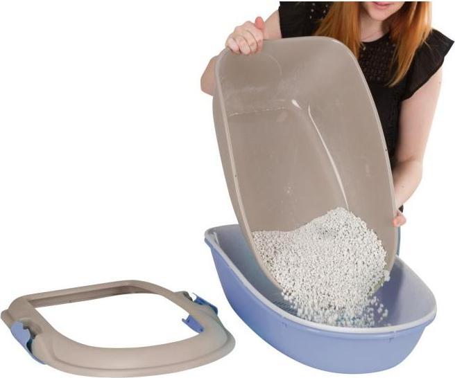 Produktbild Kerbl FURBA Katzentoilette mit Reinigungssieb (Katzenklo offen)