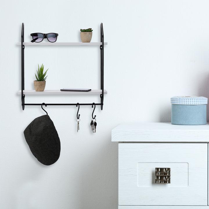Image du produit Relaxdays Étagère murale (45 x 14.5 x 50 cm)