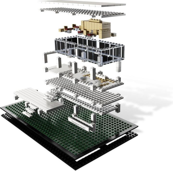 Actual product image LEGO Architecture Farnsworth House (21009, LEGO Architecture)