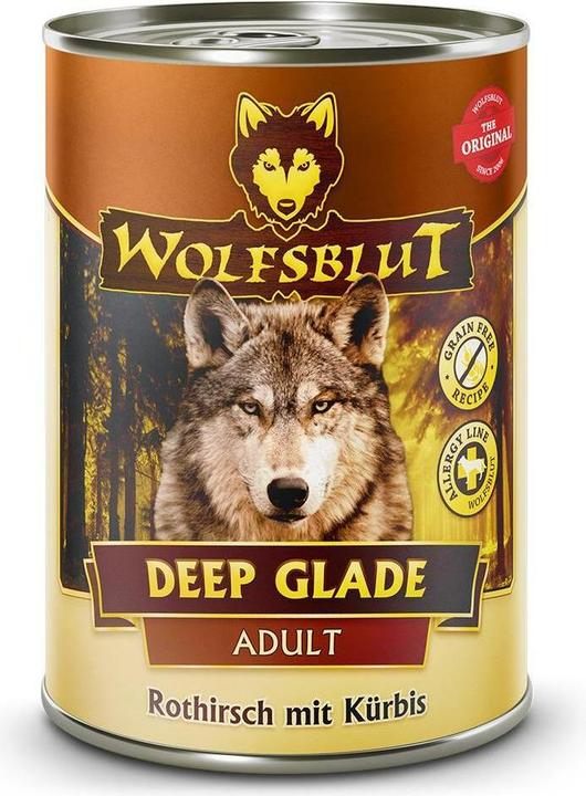 Wolfsblut Rothirsch mit Kürbis (395g) (Adult, 6 Stk., 395 g)
