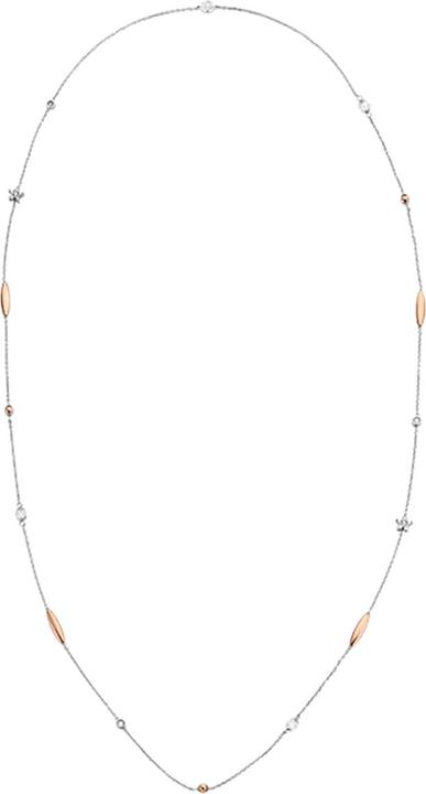 Image du produit Ti Sento Milano Collier étoile avec zirconium bicolore doré à l'or rose 3941ZR/90 (Argent sterling 925, 90 cm)