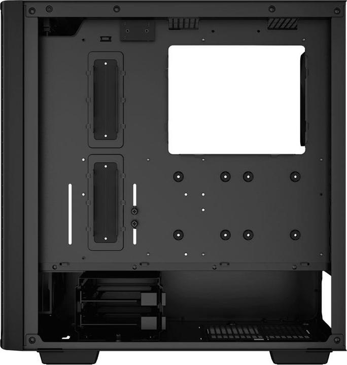 Immagine prodotto Deepcool Alloggiamento MID-TOWER CK560 Finestra laterale, Nero, Mid-Tower, Alimentatore incluso in Fede No. (E-ATX, Mini-ATX, ATX, mATX)