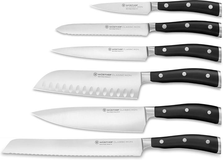 Image du produit Wüsthof Classic Ikon Bloc à couteaux avec pièces Frêne