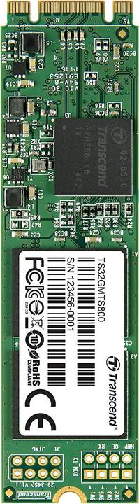 Actual product image Transcend Mts800s (32 GB, M.2 2280)