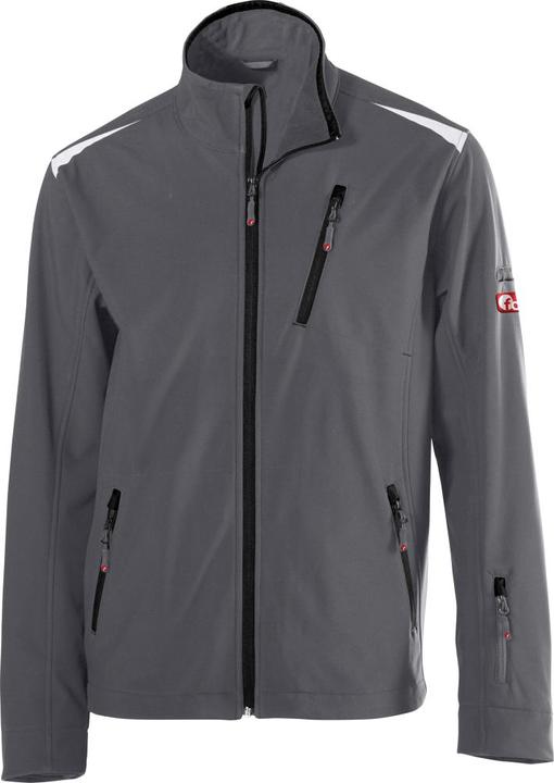 Image du produit Fortis Veste softshell 24 homme gris foncé noir, taille L (L)