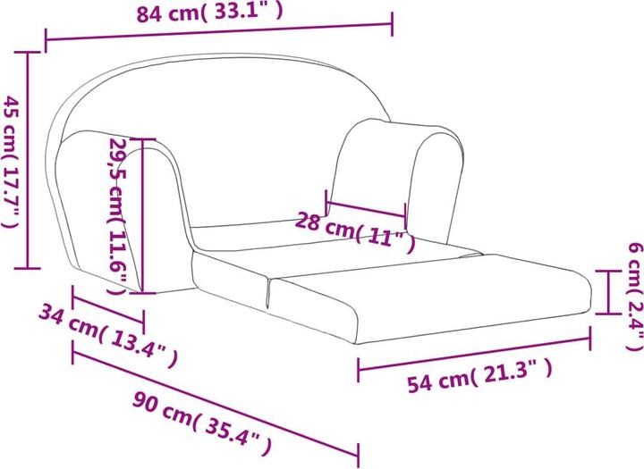 Produktbild VidaXL Jendrik (2-Sitzer)