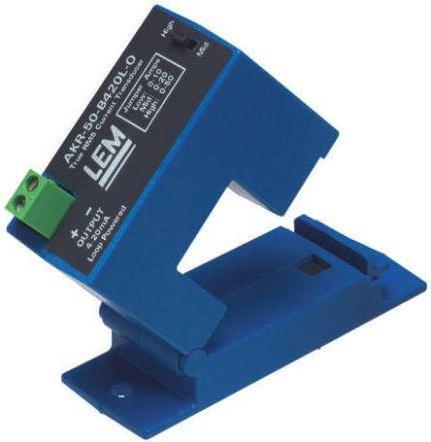 Actual product image LEM AKR Series Current Transformer, 200A Input, 200:1, 4... 20 mA Output, 21.7mm Bore, 24 V dc, 150 V
