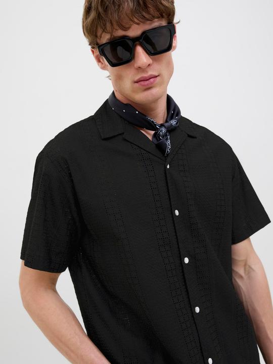 Image du produit Jack & Jones Jorsummer Luke Anglaise Resort Shirt Ss (L)