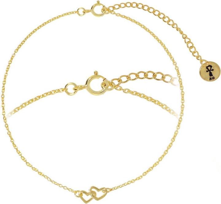 Produktbild Bijouteria Silber-Armkettchen (22 cm, Silber 925, Gold Beschichtung)