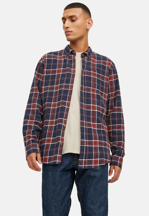 Actual product image Jack & Jones Kariertes Button-down Hemd (S)