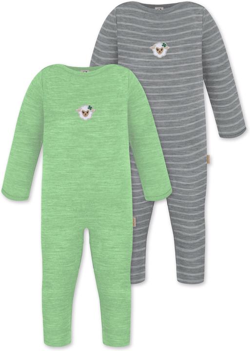 Immagine prodotto Normani Pagliaccetto da 2 pezzi per bambino in merino "Tangoio" - 9595 (56)