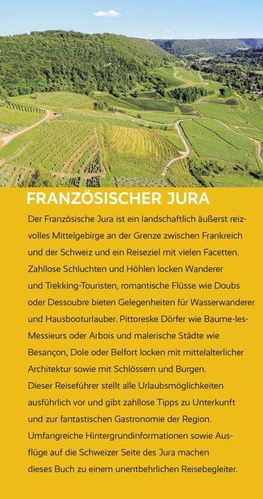 Image du produit Reiseführer Französischer Jura (Allemand, Sabine Herre, 2022)