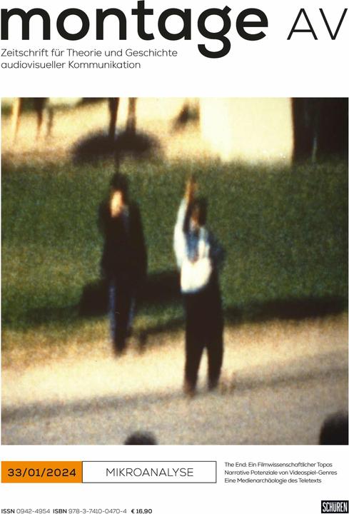 Produktbild Mikroanalyse (Deutsch, Patrick Vonderau, Gesellschaft für Theorie und Geschichte audiovisueller Kommunikation e.V., 2024)