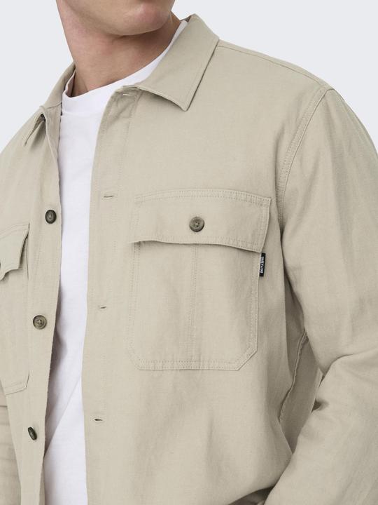 Actual product image Only & Sons Loose fit shirt collar shirt shirt shirt (L)