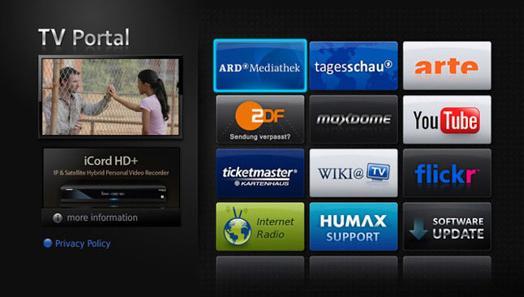 Produktbild Humax EUROFOX HD+, Sat Receiver, HbbTV & DLNA (DVB-S, DVB-S2)