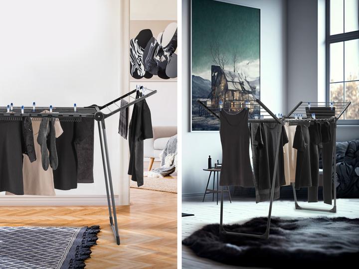 Actual product image Leifheit Pegasus 150 Solid Black (15 m)