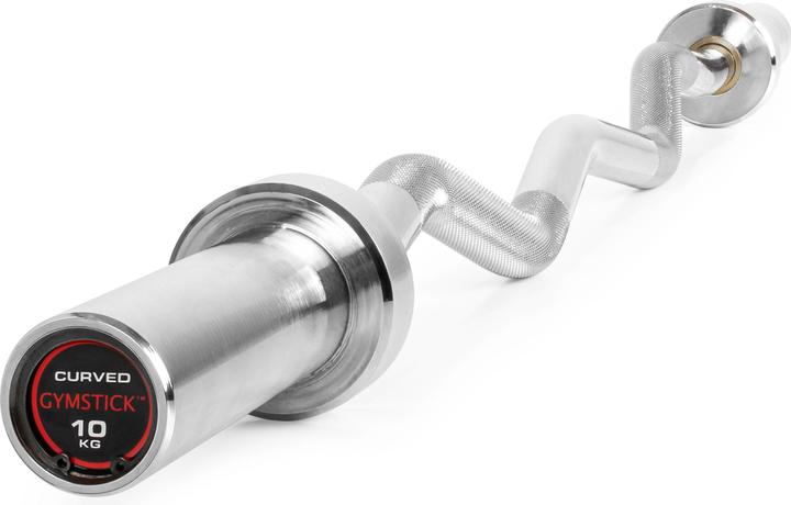 Gymstick Olympic Curl Bar, 10 kg