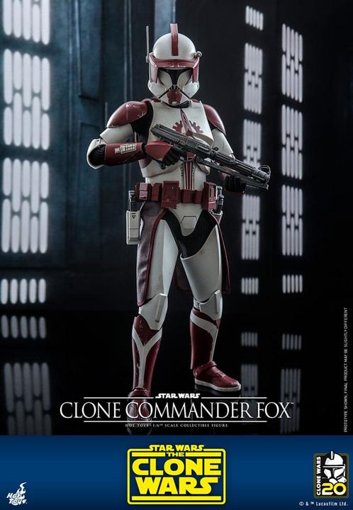 Produktbild Hot Toys Star Wars: The Clone Wars figurine 1/6 Clone Commander Fox 30 cm
