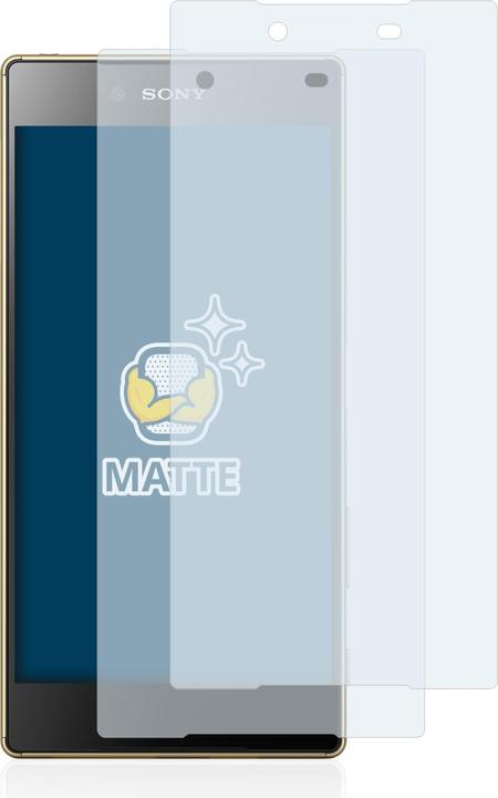 Actual product image BROTECT Anti-glare screen protector matt (2 Piece, Sony Xperia Z5 Premium)