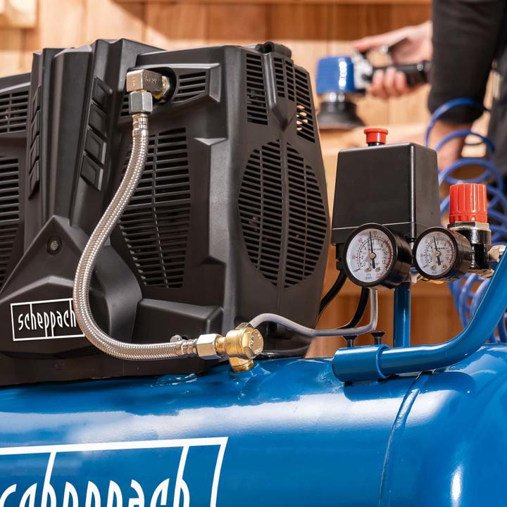 Actual product image Scheppach HC51Si Compressor 230V 50Hz - 50L (8 bar, 50 l)