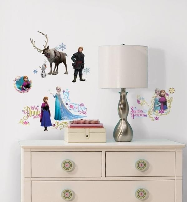 Actual product image Roommates RM - DISNEY Frozen glittery