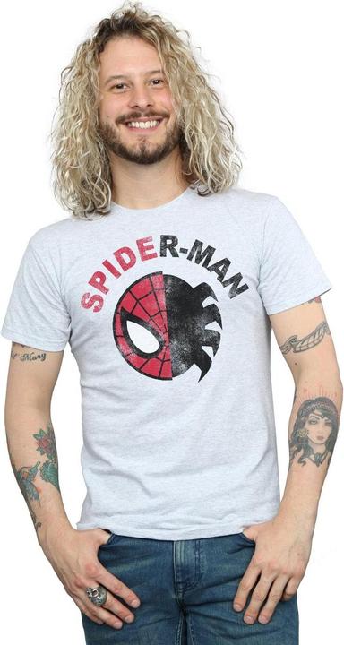 Immagine prodotto Spider-Man Classic Split Maglietta Uomo (XXL)