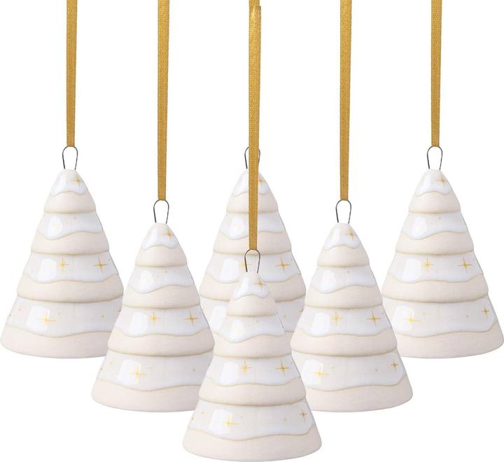 Like. by Villeroy & Boch Winter Glow Ornamente Tannenbaum (6 -part)
