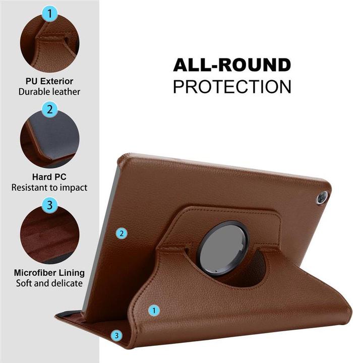 Actual product image Cadorabo Tablet Book Cover (MediaPad M5)