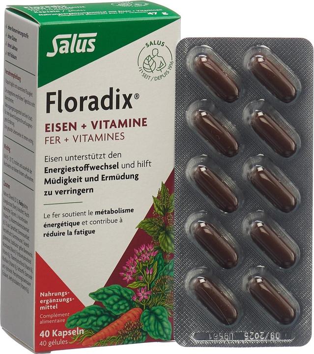 Produktbild Salus Eisen + Vitamine Kaps (neu) (1 Stück, Kapseln, 73 g)