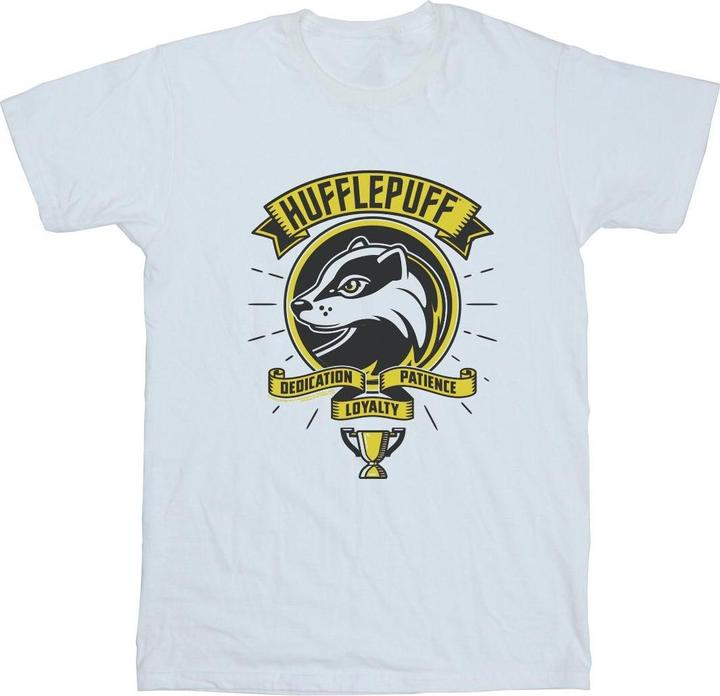 Immagine prodotto Hufflepuff Toon Crest Maglietta Ragazze (116)
