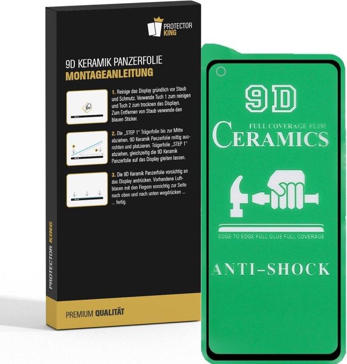 Produktbild Protectorking 1x Ceramic-Glass Full Cover HD Klar (1 Stück, Oppo Find X3 Lite)