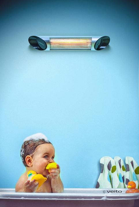 Actual product image Veito Infrared Heater Blade Mini